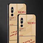 memo glass case for vivo v15 pro image-2