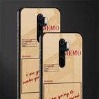 memo glass case for redmi note 8 pro image-2