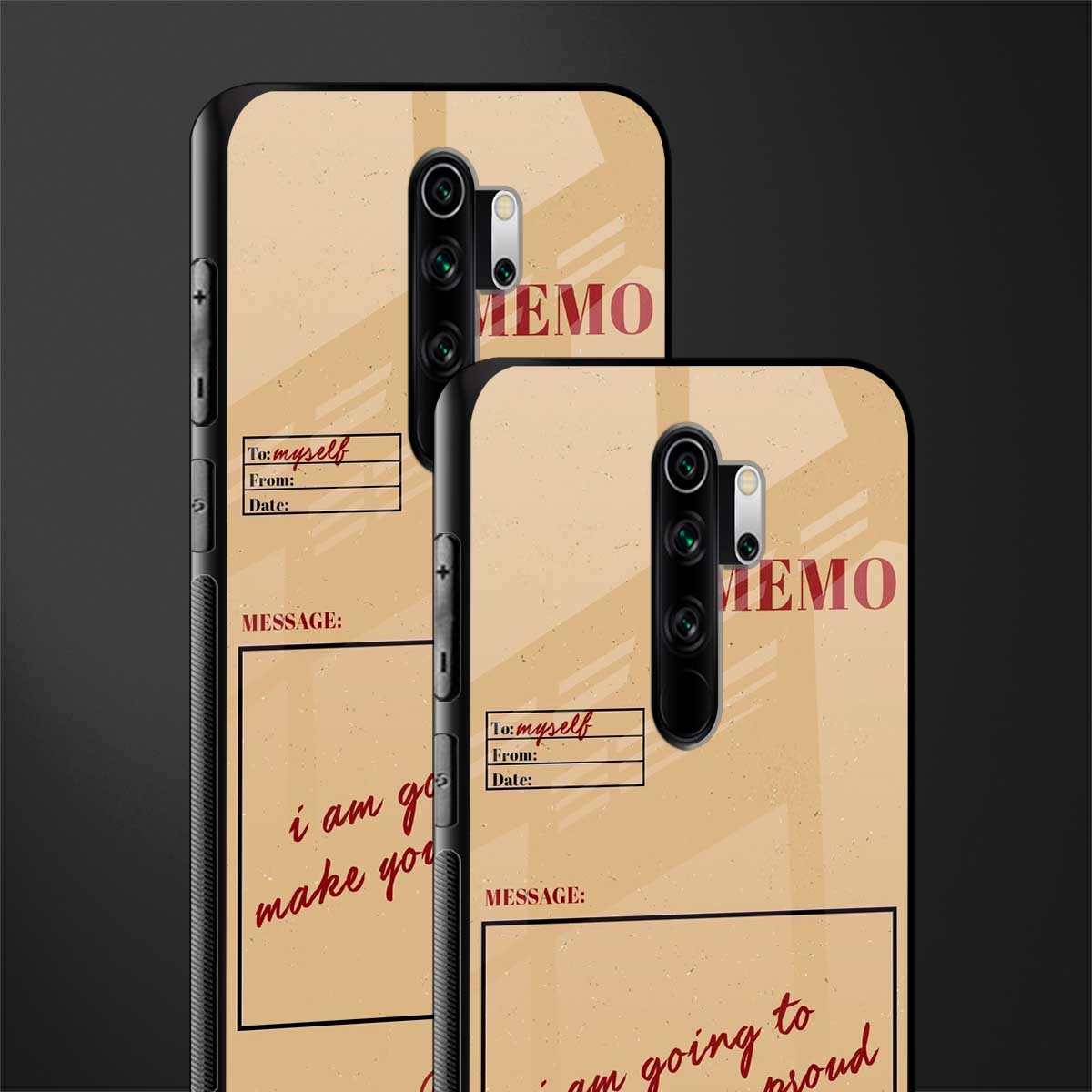 memo glass case for redmi note 8 pro image-2