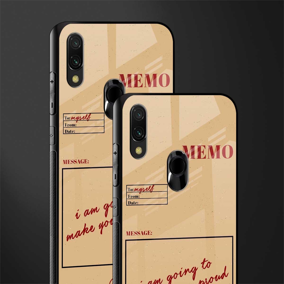 memo glass case for redmi note 7s image-2