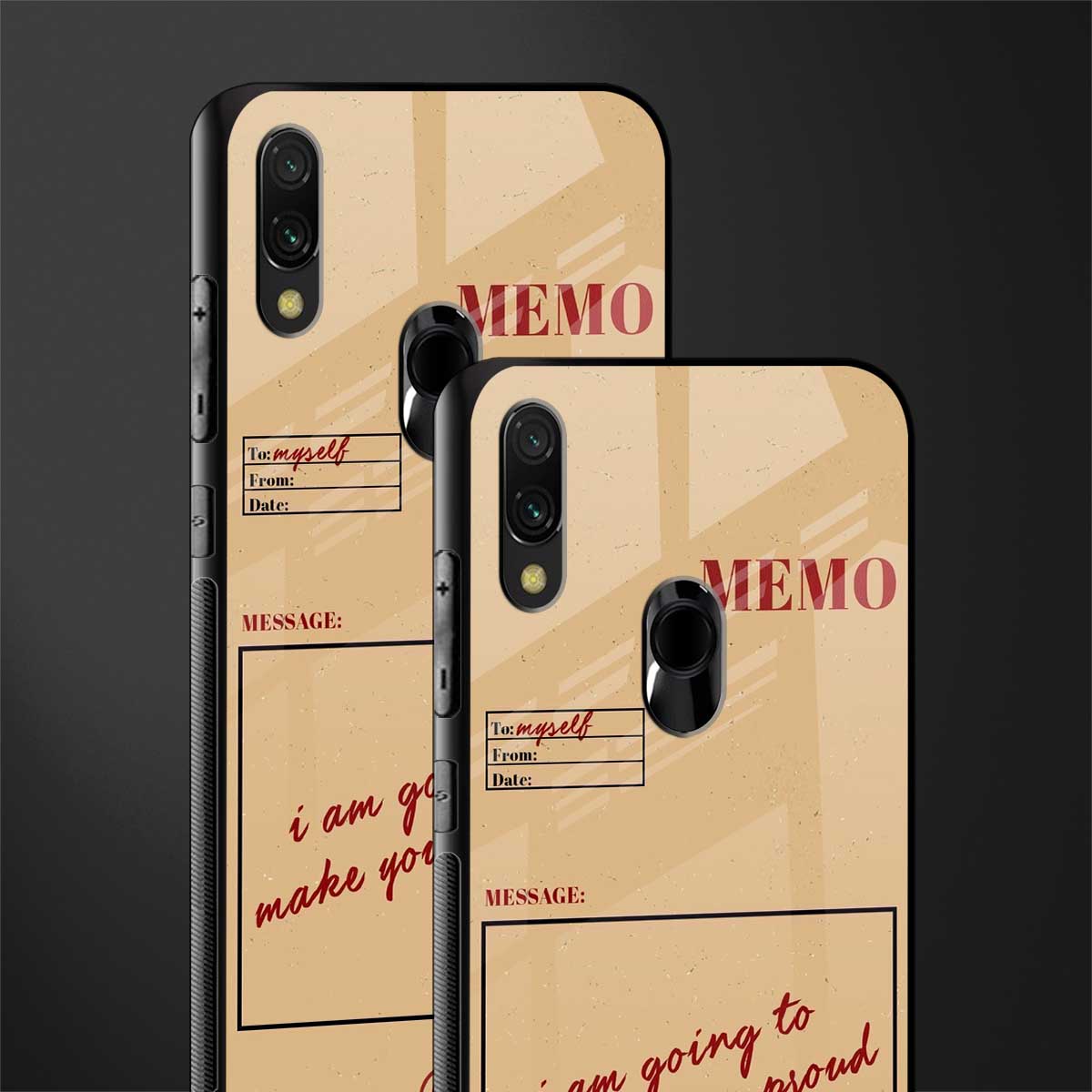 memo glass case for redmi y3 image-2