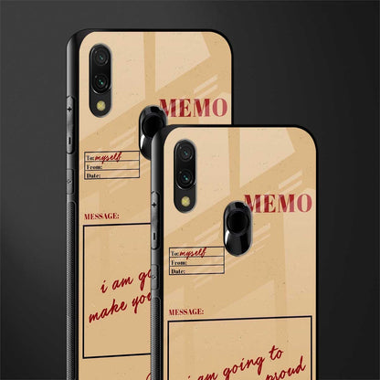memo glass case for redmi y3 image-2