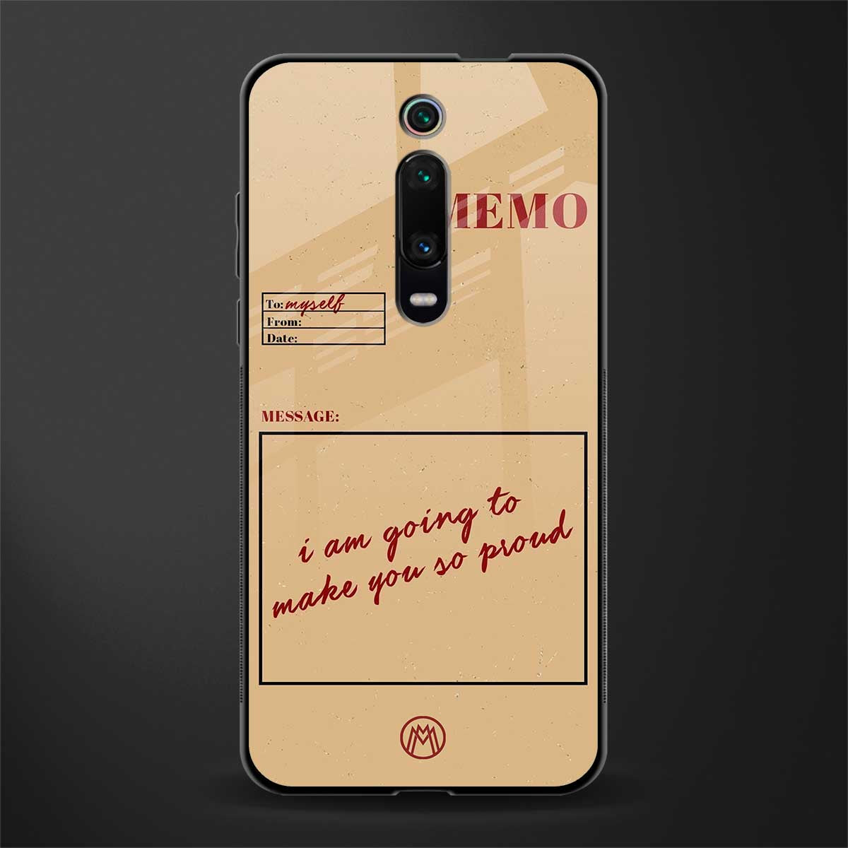 memo glass case for redmi k20 image