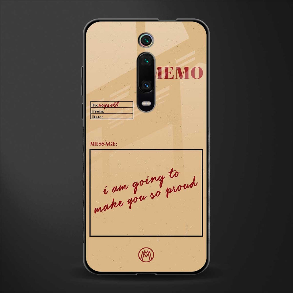 memo glass case for redmi k20 pro image