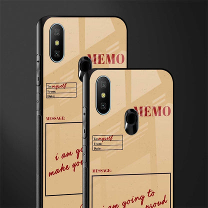 memo glass case for redmi 6 pro image-2