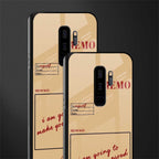 memo glass case for samsung galaxy s9 plus image-2