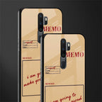 memo glass case for oppo a5 2020 image-2