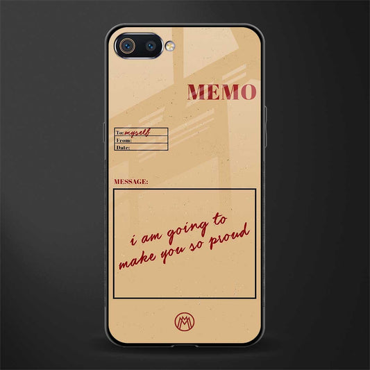 memo glass case for oppo a1k image