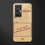 memo glass case for vivo x70 pro plus image