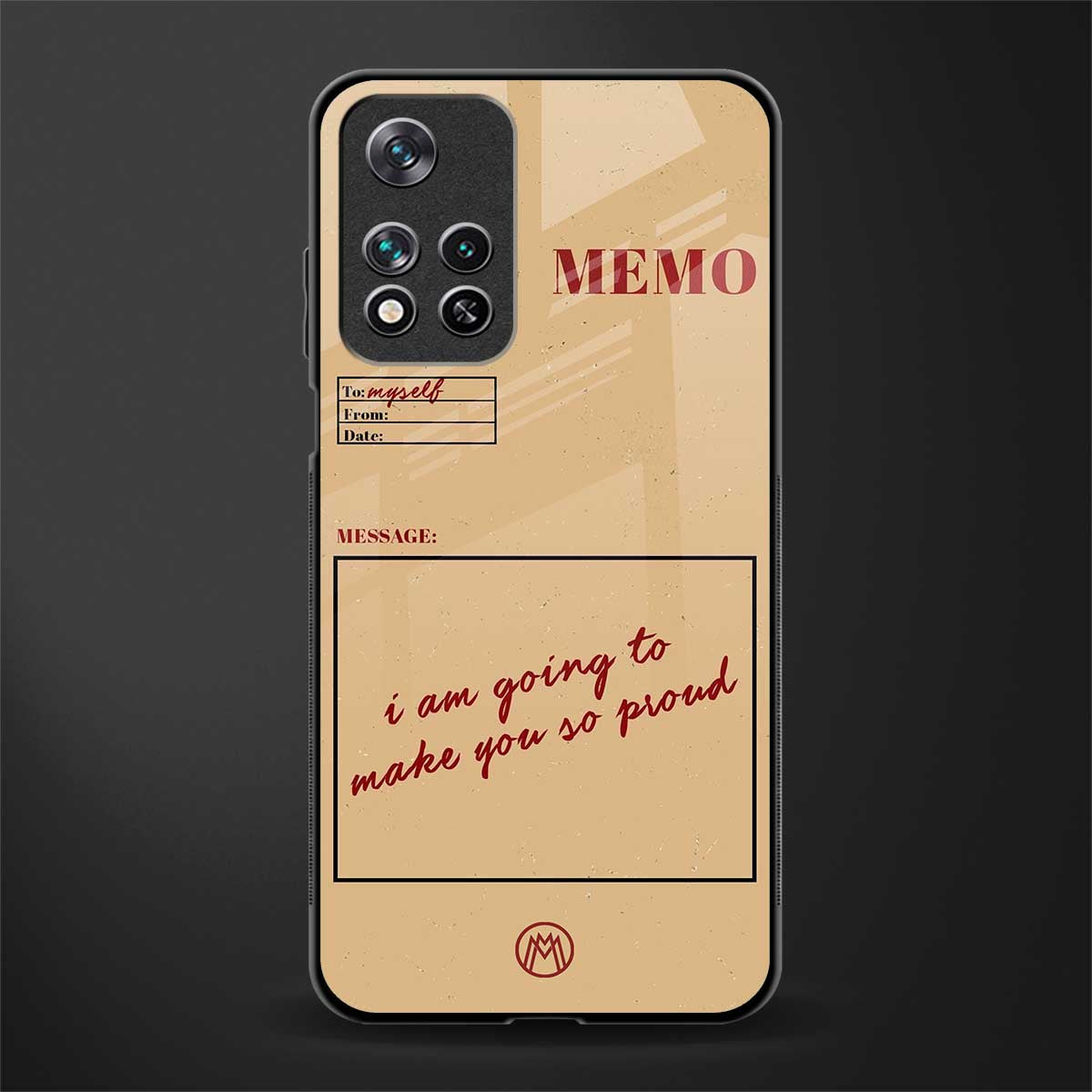 memo glass case for xiaomi 11i 5g image