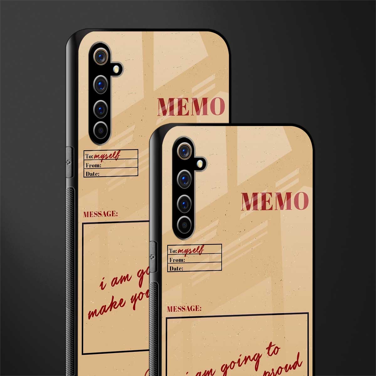 memo glass case for realme x50 pro image-2