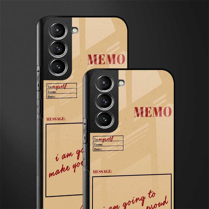 memo glass case for samsung galaxy s22 plus 5g image-2