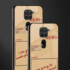 memo glass case for redmi note 9 image-2