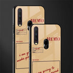 memo glass case for vivo y15 image-2