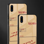memo glass case for vivo v11 pro image-2