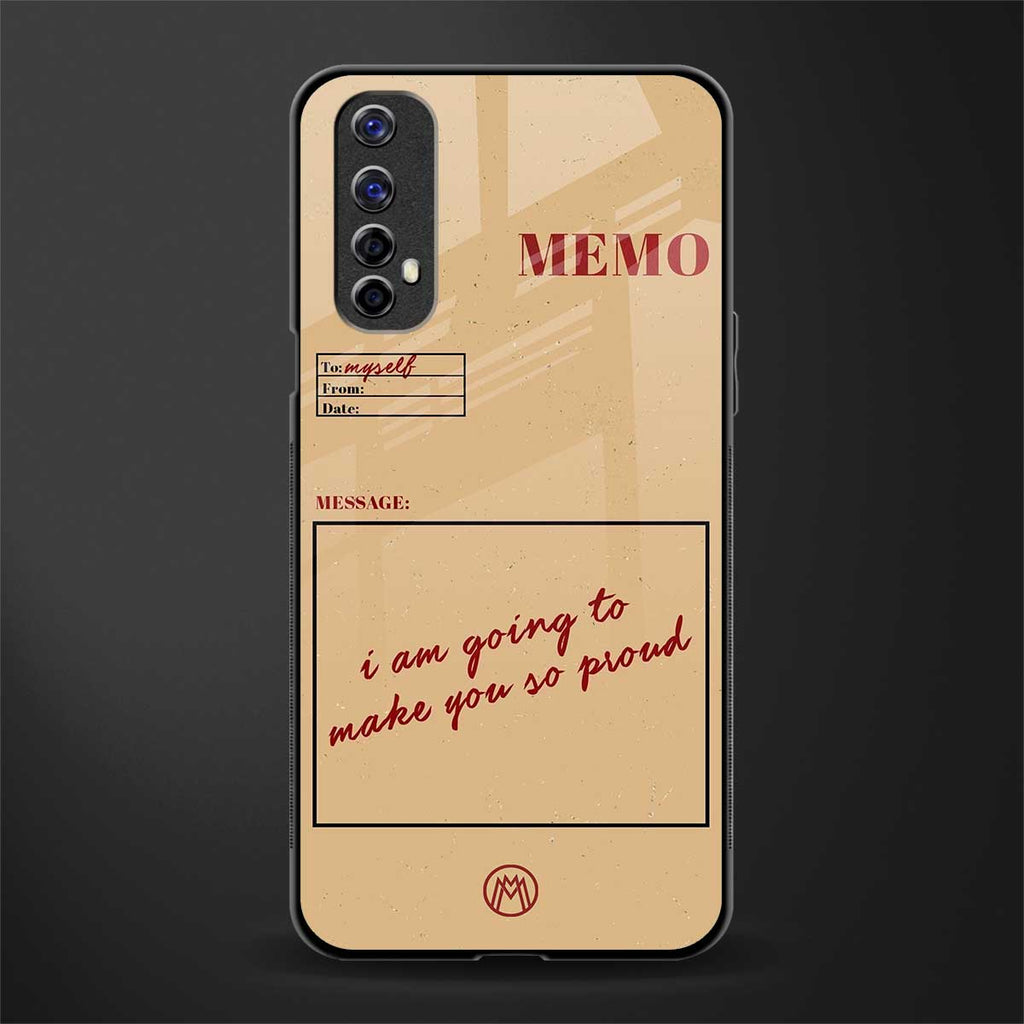 memo glass case for realme narzo 20 pro image