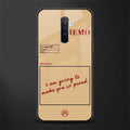 memo glass case for realme x2 pro image