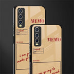 memo glass case for vivo y20i vivo y20t image-2