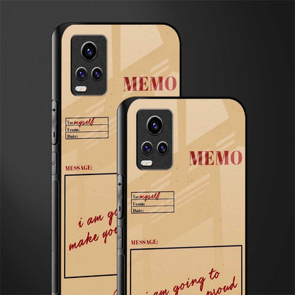 memo glass case for vivo v20 image-2