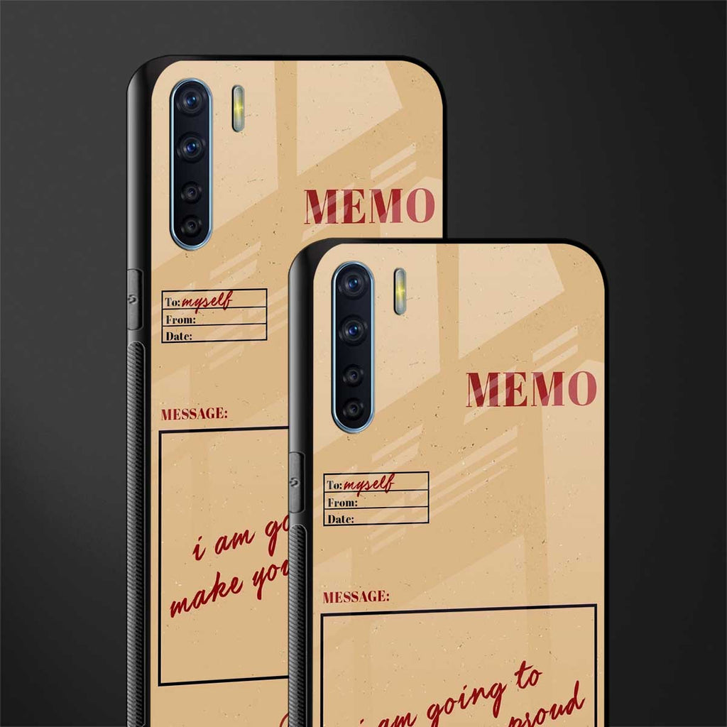 memo glass case for oppo f15 image-2