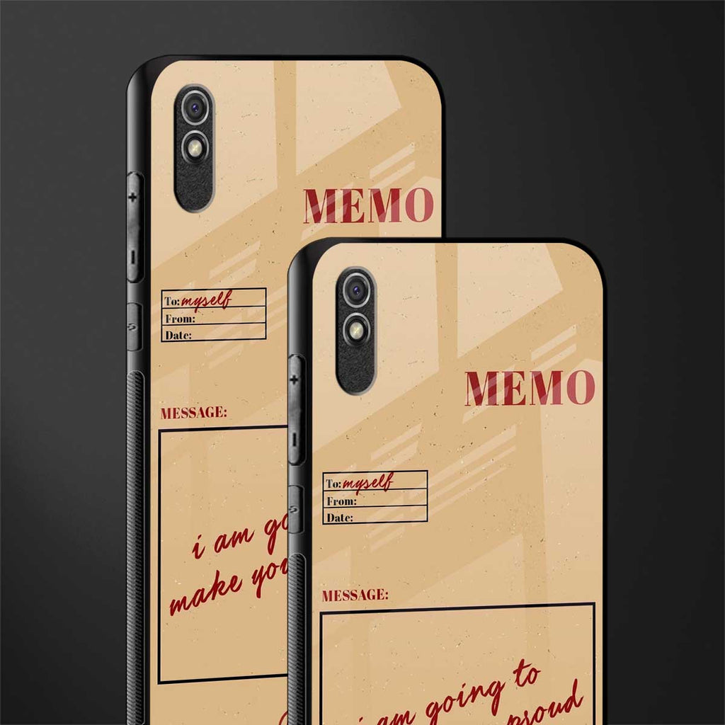 memo glass case for redmi 9a image-2