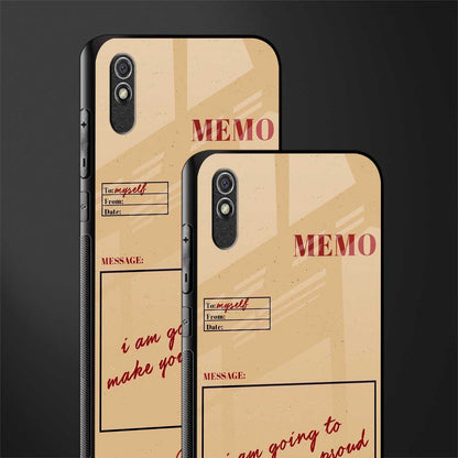 memo glass case for redmi 9i image-2