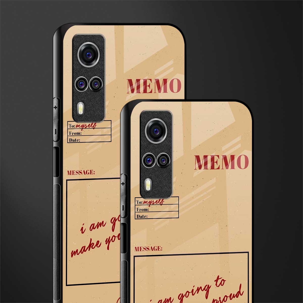 memo glass case for vivo y51a image-2