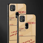memo glass case for poco c31 image-2