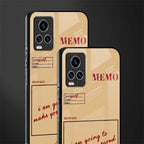 memo glass case for vivo v20 pro image-2