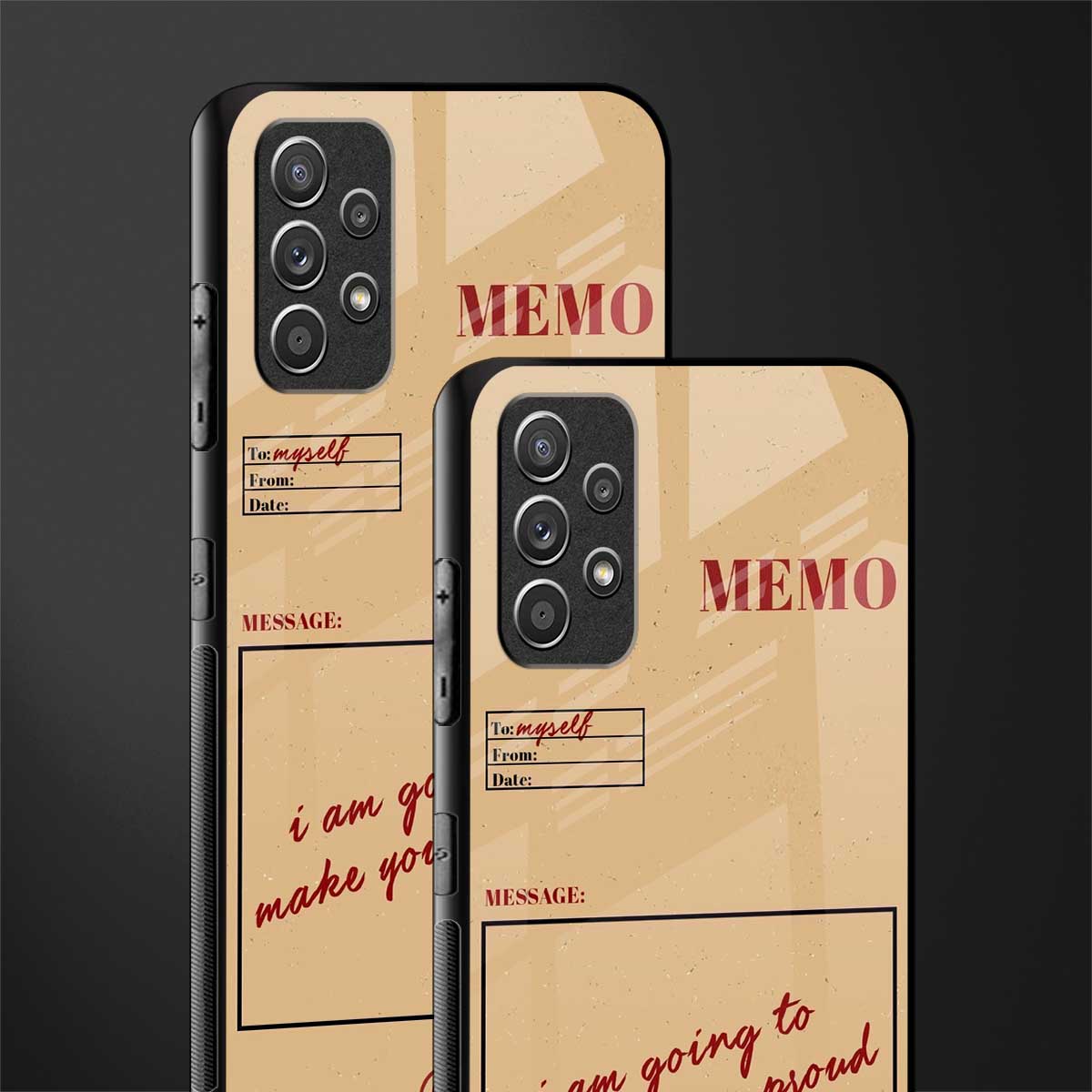 memo glass case for samsung galaxy a32 4g image-2