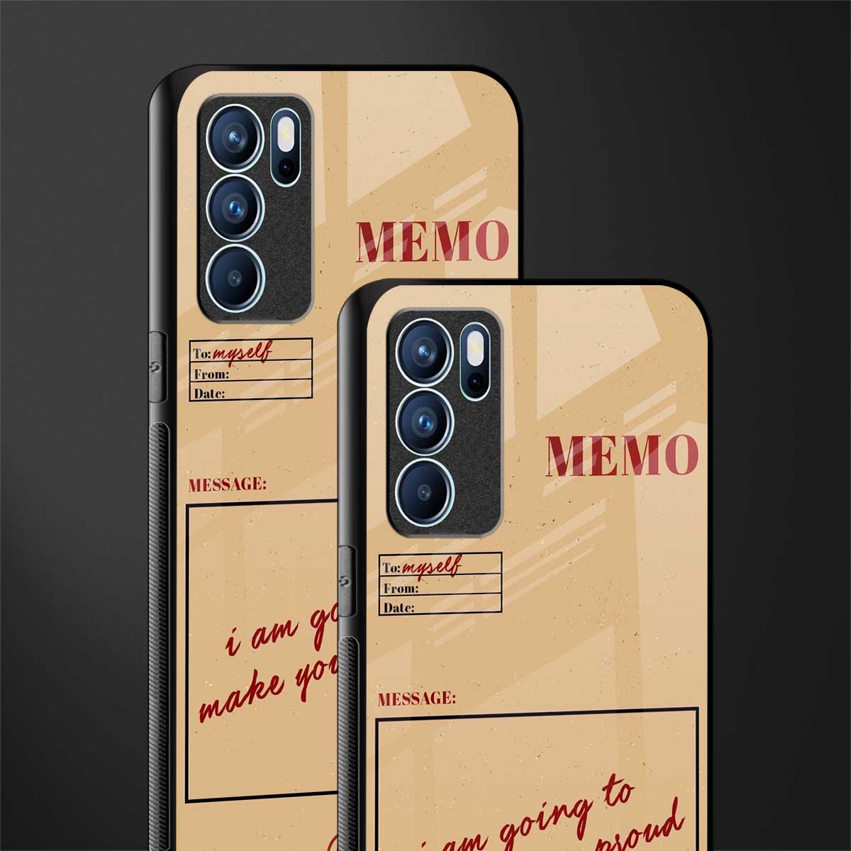 memo glass case for oppo reno6 5g image-2