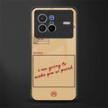 memo glass case for vivo x80 image