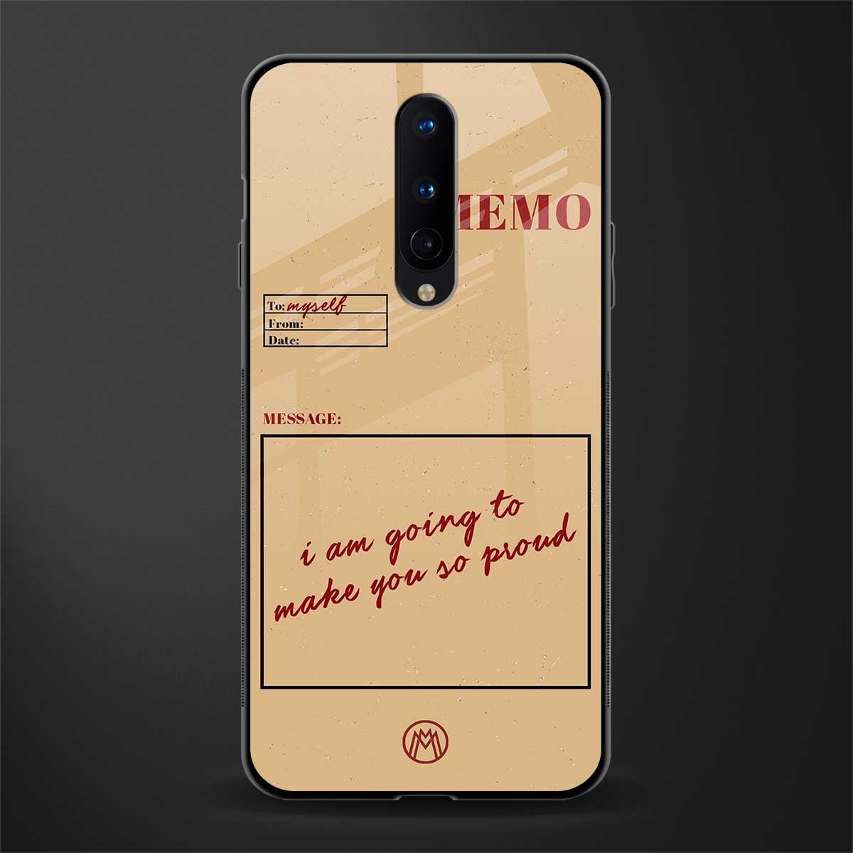 memo glass case for oneplus 8 image