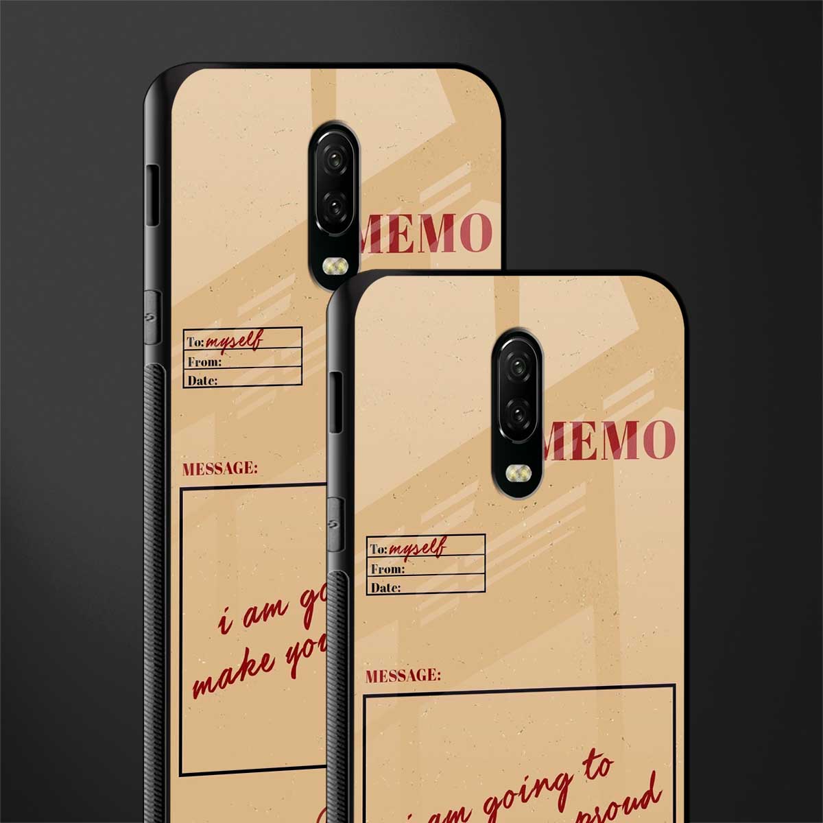 memo glass case for oneplus 6t image-2