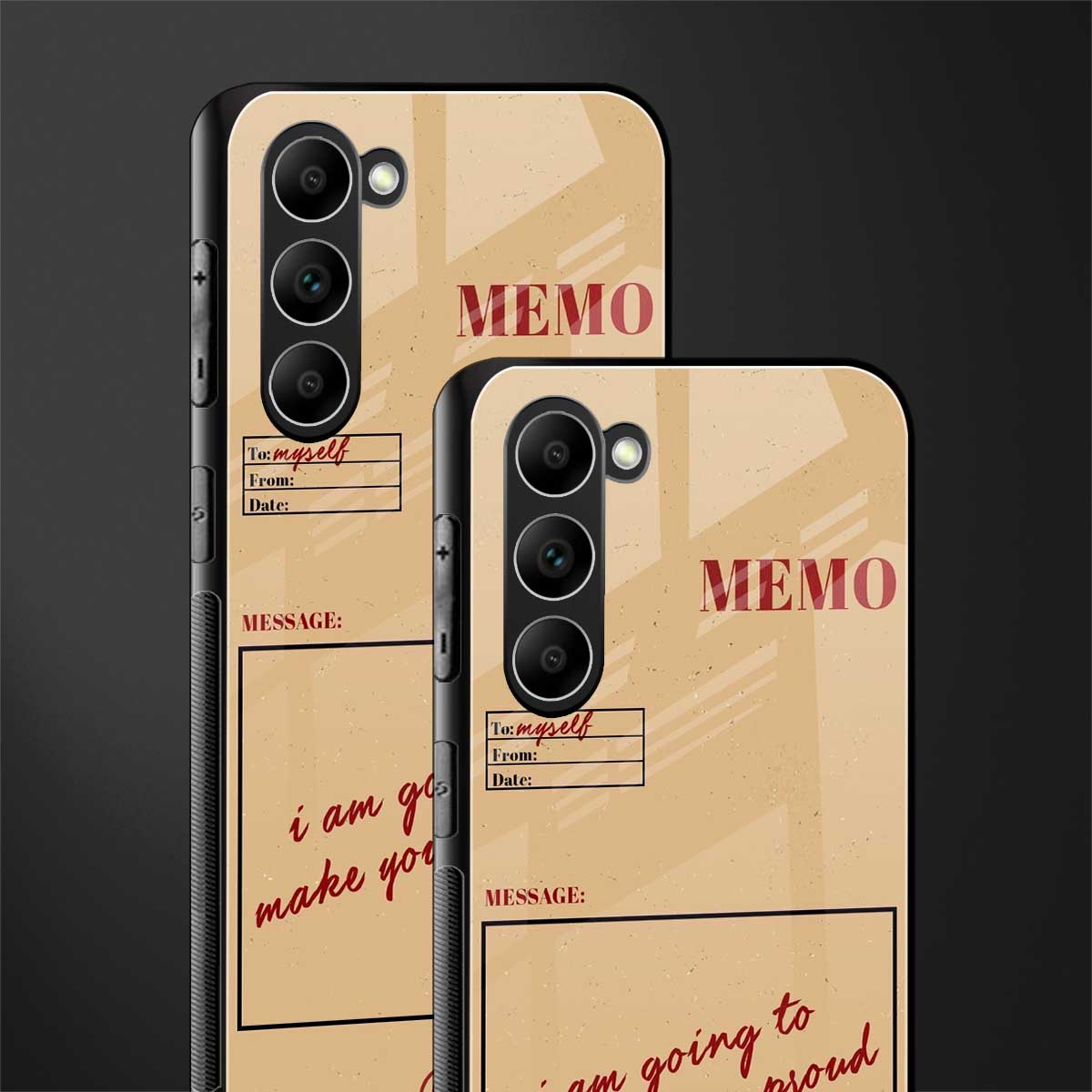 memo glass case for phone case | glass case for samsung galaxy s23 plus