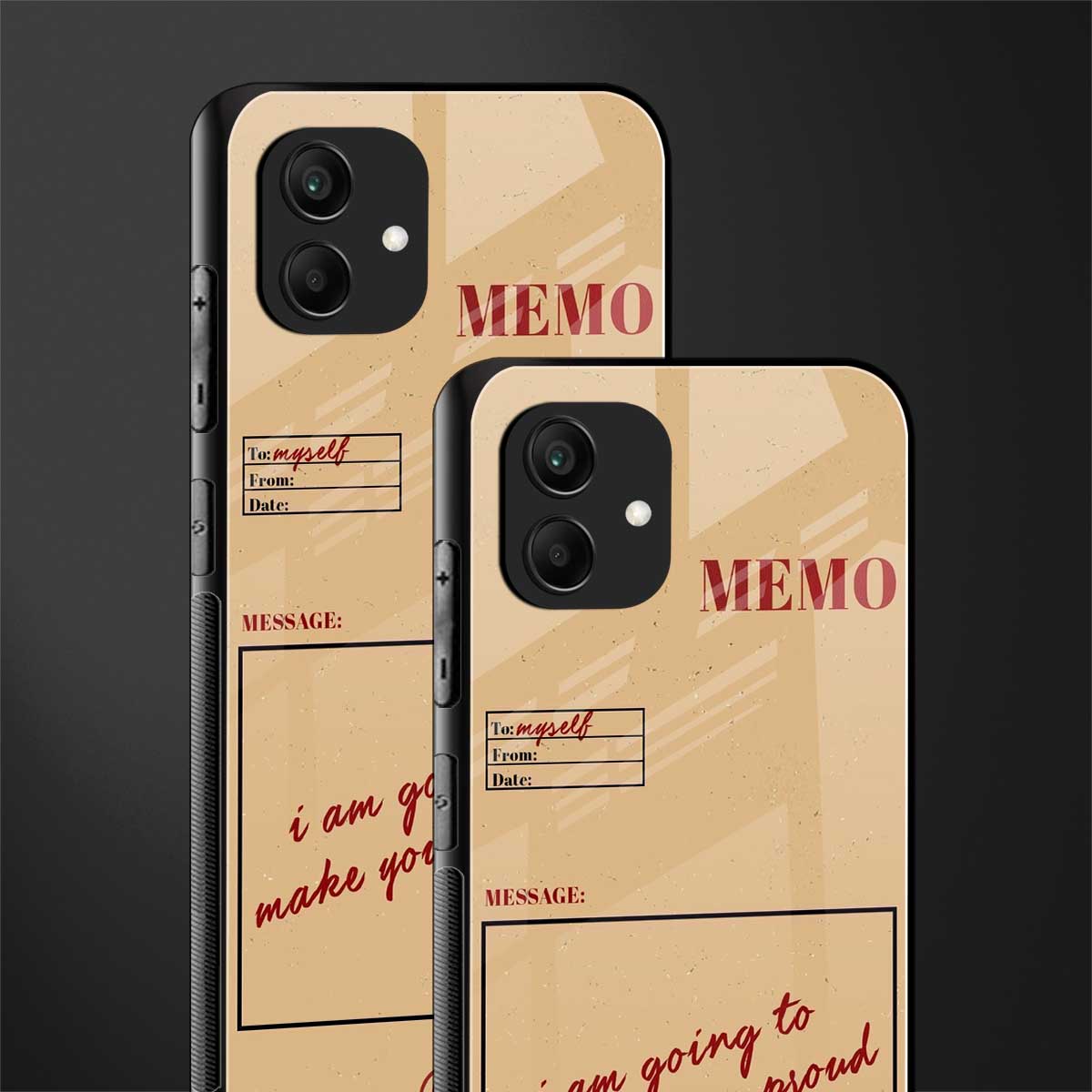 memo back phone cover | glass case for samsung galaxy a04