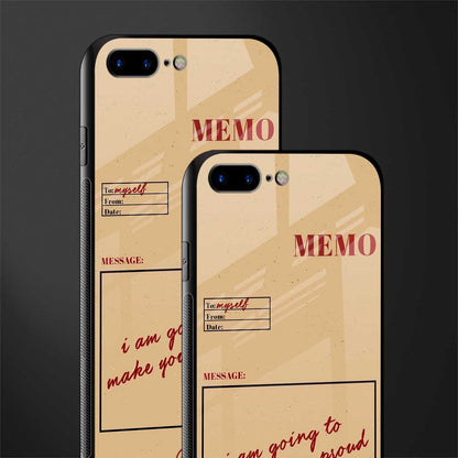 memo glass case for iphone 8 plus image-2