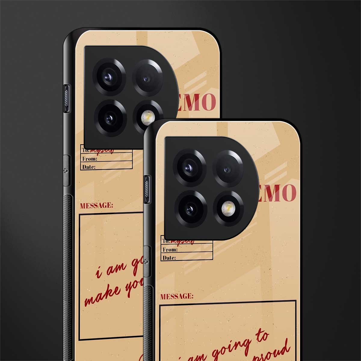 memo back phone cover | glass case for oneplus 11