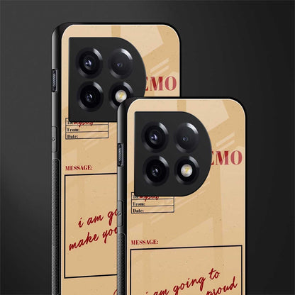 memo back phone cover | glass case for oneplus 11