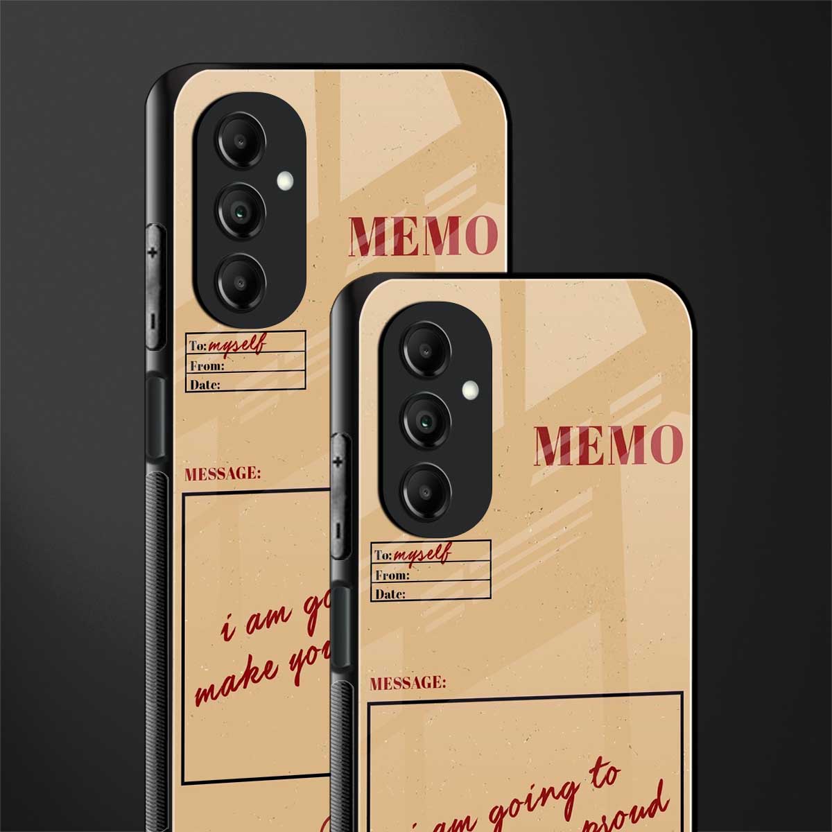 memo back phone cover | glass case for samsung galaxy a14 5g