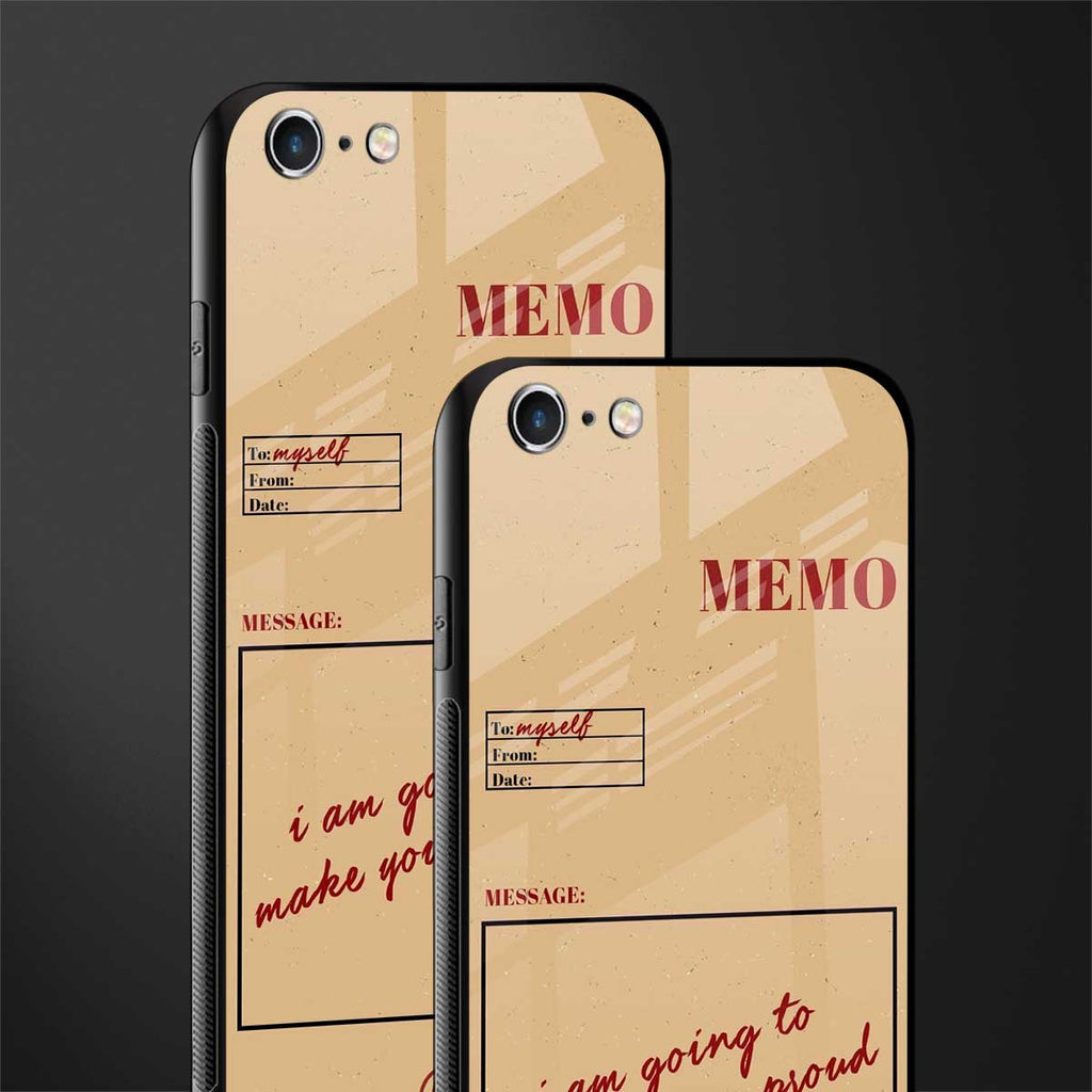 memo glass case for iphone 6s image-2