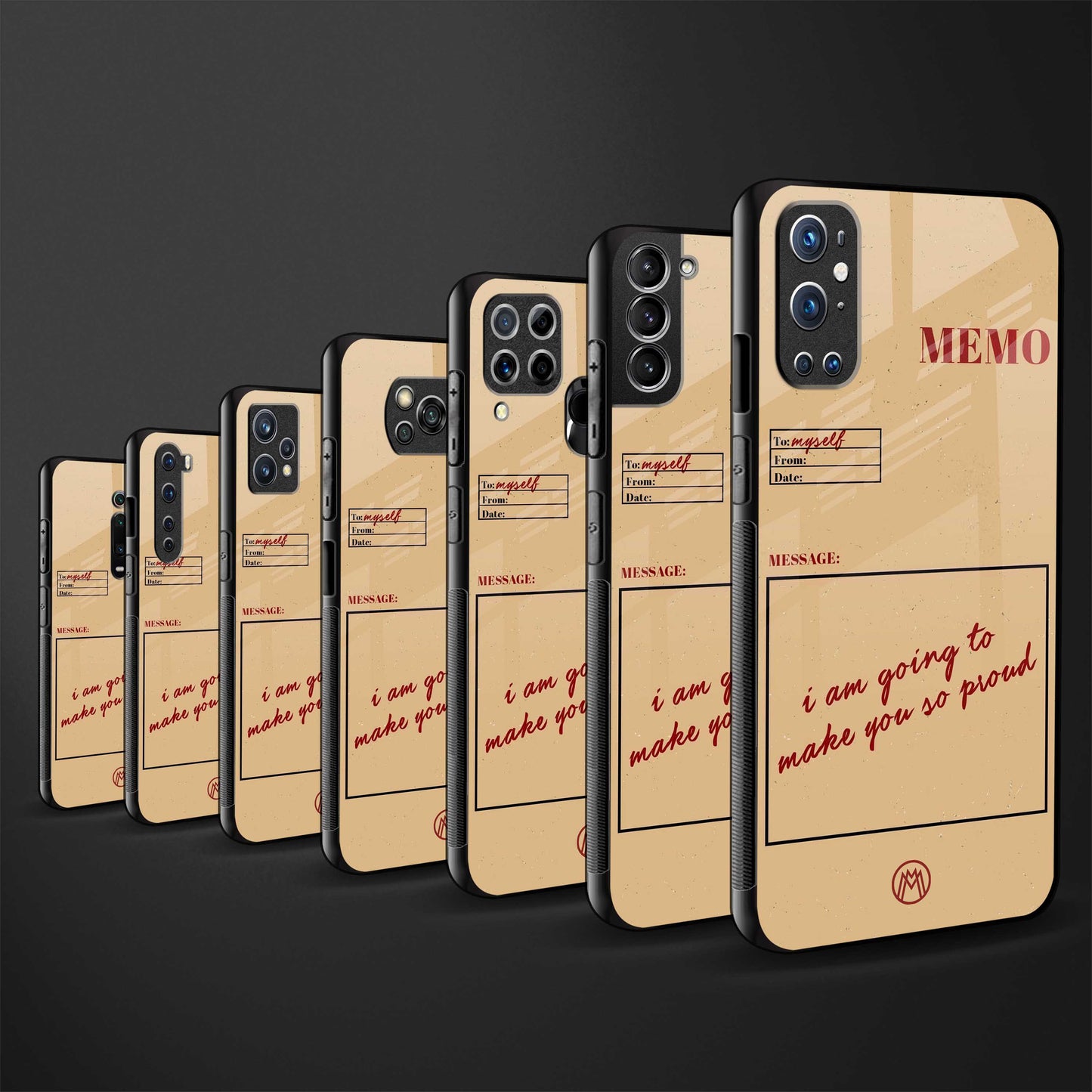 memo glass case for vivo v19 image-3