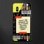 mental health glass case for vivo v15 pro image