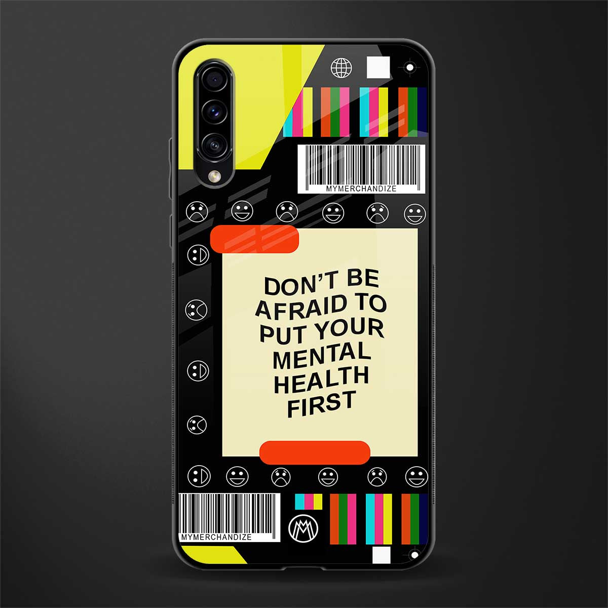 mental health glass case for samsung galaxy a50 image