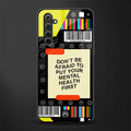 mental health glass case for realme 6 pro image