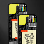 mental health glass case for oppo a9 2020 image-2