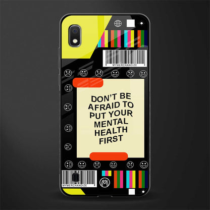 mental health glass case for samsung galaxy a10 image