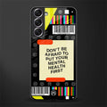 mental health glass case for samsung galaxy s21 fe 5g image