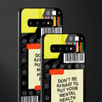 mental health glass case for samsung galaxy s10 plus image-2