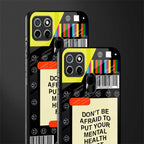 mental health glass case for realme narzo 20 image-2